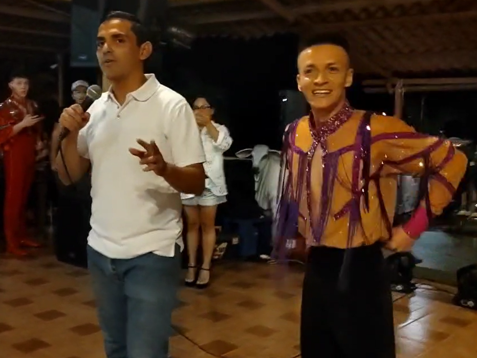 ALCALDE DE MONTES DE ORO PIDE VOTOS PARA YEINER JIMÉNEZ EN LA PAPELETA